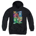 Green Lantern Blackest Group Youth Hoodie