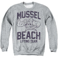 Spongebob Squarepants Mussle Beach Lifting Team Crewneck Sweatshirt