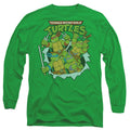 Teenage Mutant Ninja Turtles Retro Group Long Sleeve T-Shirt