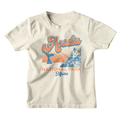 National Parks Acadia Whale Youth/Toddler T-Shirt