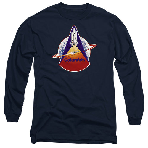 NASA STS-1 Mission Patch Long Sleeve T-Shirt