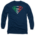 Superman Mexican Shield Long Sleeve T-Shirt