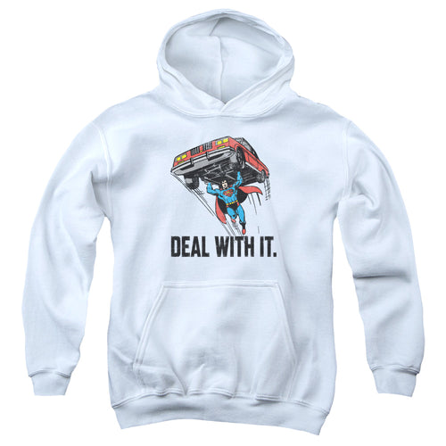 DC Comics Deal With It Youth Hoodie