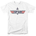 Top Gun Logo White PAR836 T-Shirt