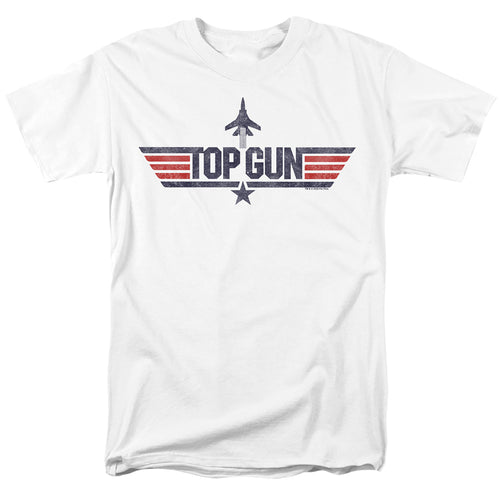 Top Gun Logo White PAR836 T-Shirt