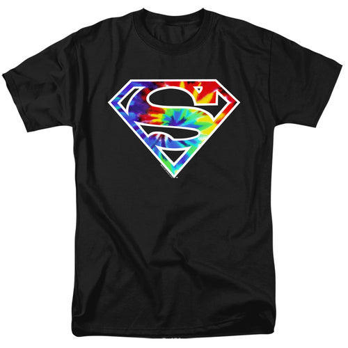 Superman Tie Dye Logo T-Shirt