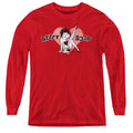 Betty Boop Vintage Cutie Pup Youth Long Sleeve T-Shirt