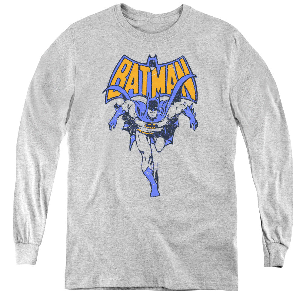 Batman Vintage Run Youth Long Sleeve T-Shirt
