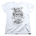 Supernatural Saving People Hunting Things Womens T-Shirt