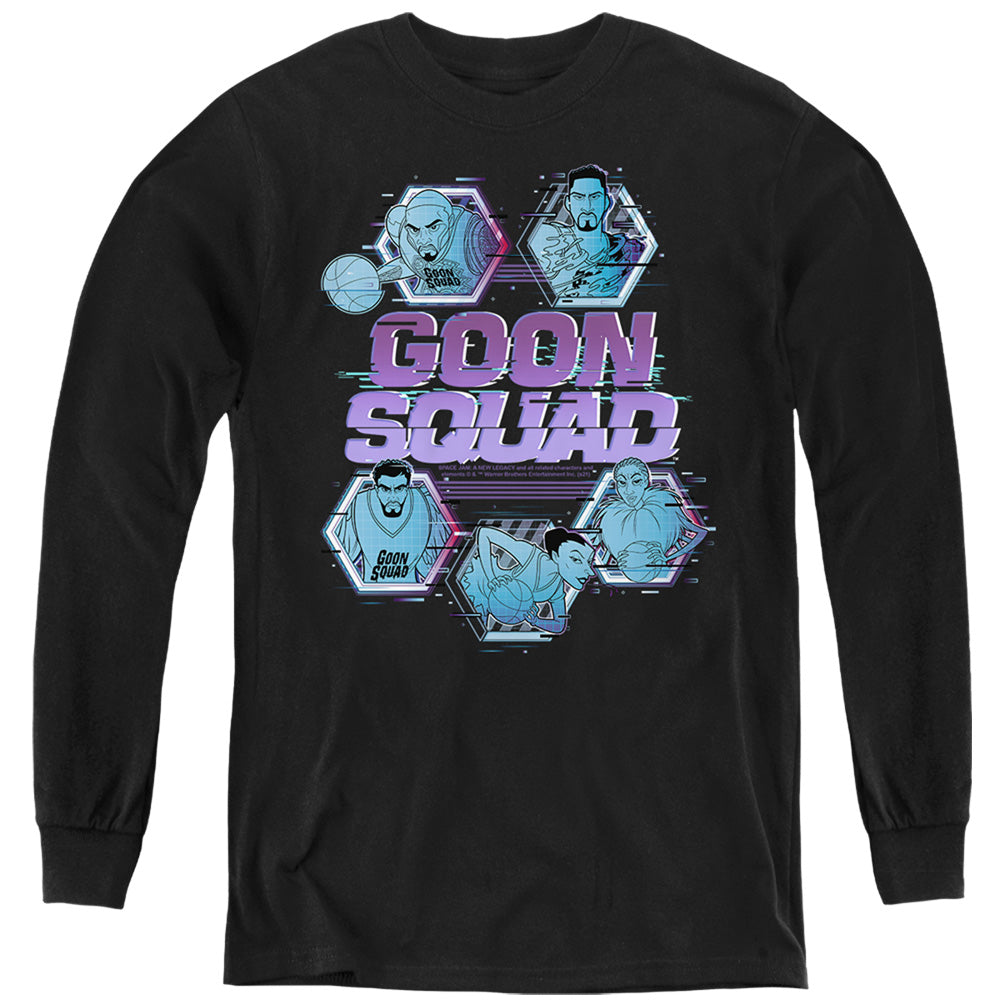 Space Jam Goon Squad Tech Youth Long Sleeve T-Shirt