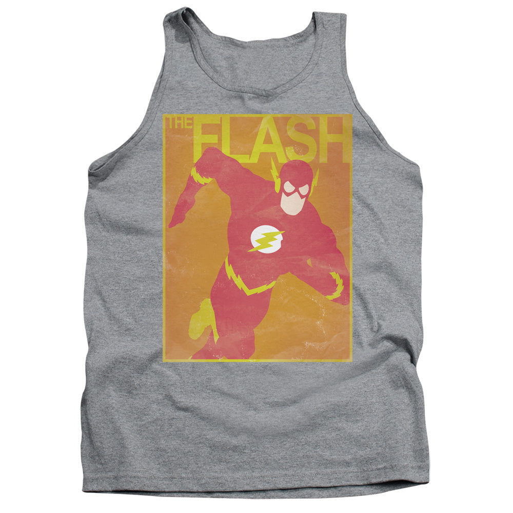 Justice League Simple Flash Poster Tank Top
