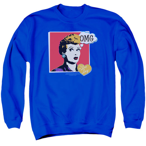 I Love Lucy I Love Worhol Omg Crewneck Sweatshirt