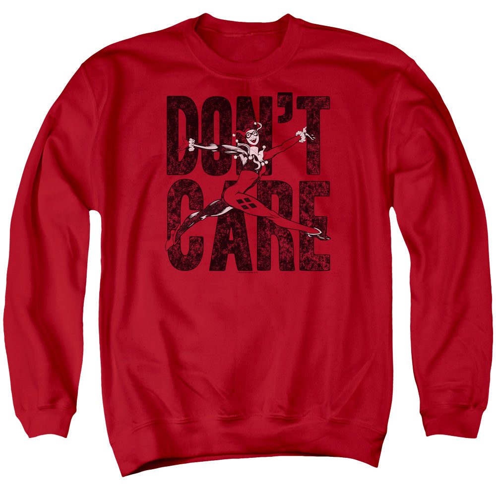 Justice League DonT Care Crewneck Sweatshirt