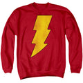 DC Comics Shazam Logo Distressed Crewneck Sweatshirt
