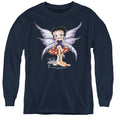 Betty Boop Mushroom Fairy Youth Long Sleeve T-Shirt