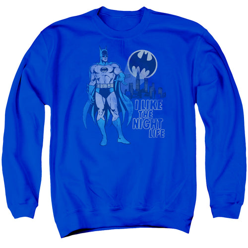 DC Comics Night Life Crewneck Sweatshirt