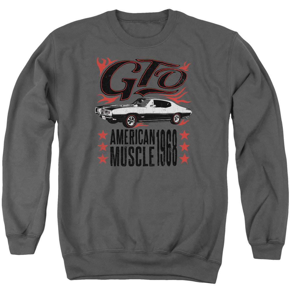 Pontiac Gto Flames Crewneck Sweatshirt