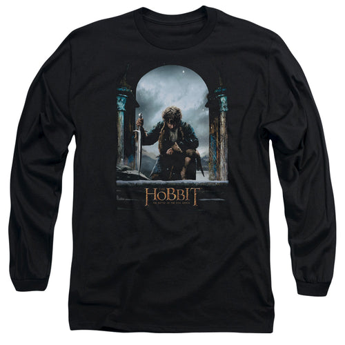 The Hobbit Bilbo Poster Long Sleeve T-Shirt