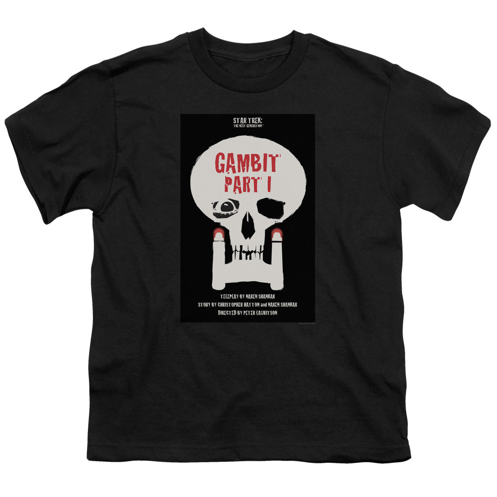 Star Trek Gambit Part I Black Youth/Toddler T-Shirt