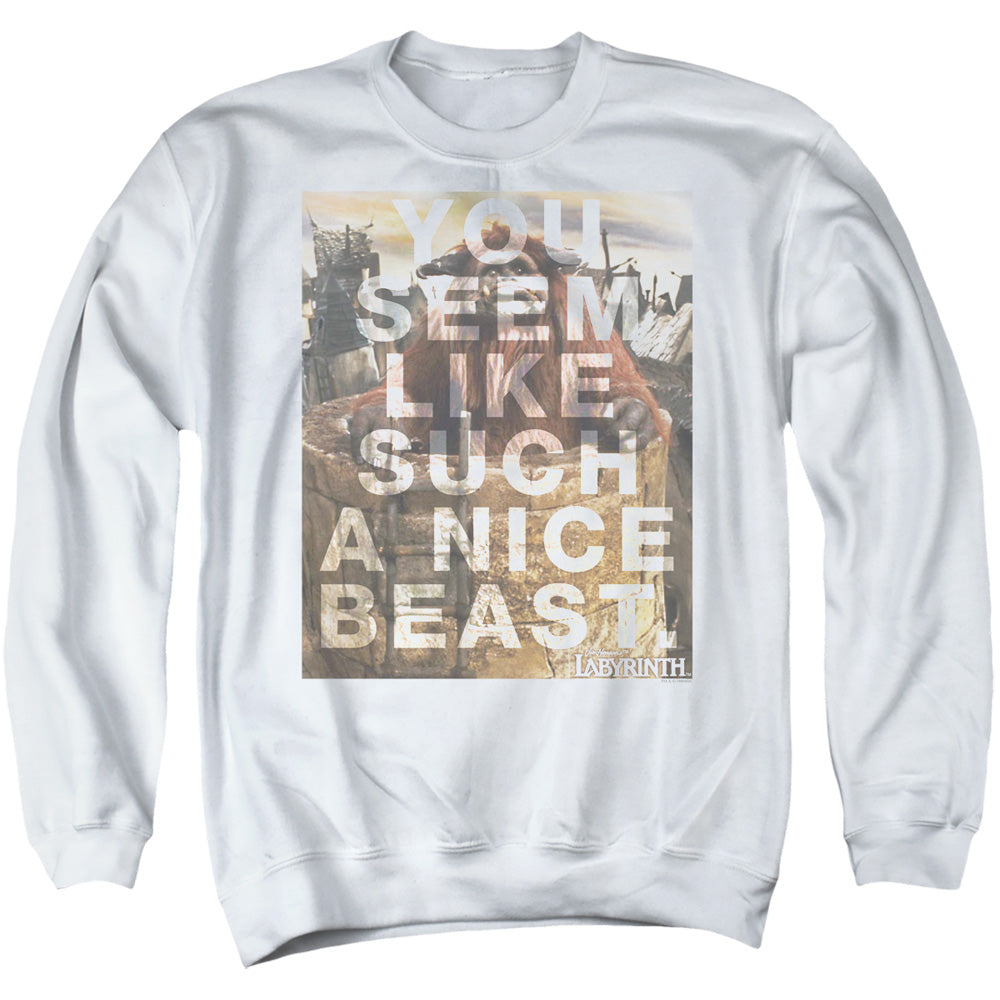 Labyrinth Nice Beast Crewneck Sweatshirt