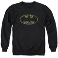 Batman Tattered Logo Crewneck Sweatshirt