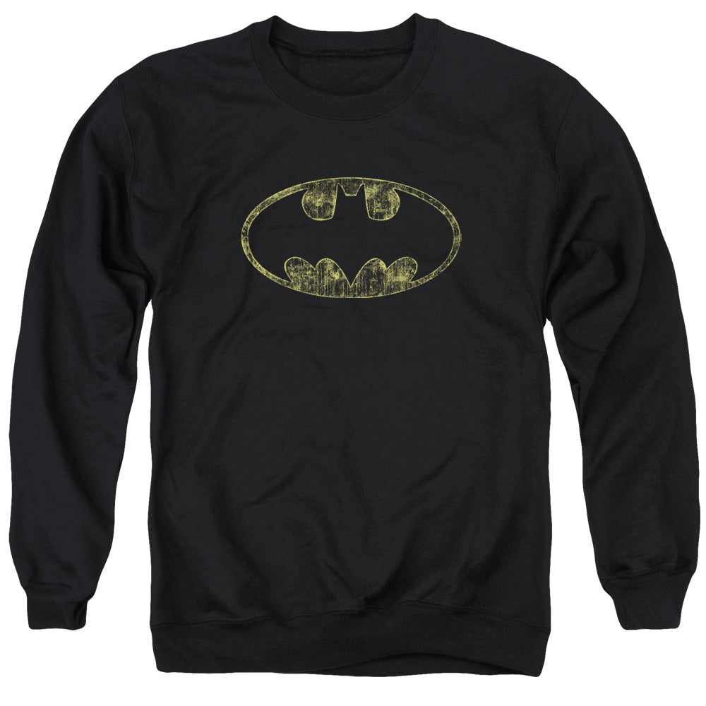 Batman Tattered Logo Crewneck Sweatshirt
