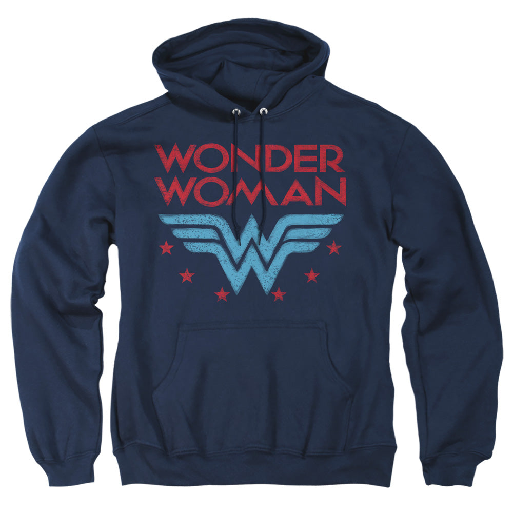 Wonder Woman Wonder Stars Pullover Hoodie