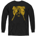 Batman Nightfall on Black Youth Long Sleeve T-Shirt