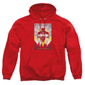 Mighty Morphin Power Rangers Red Deco Pullover Hoodie