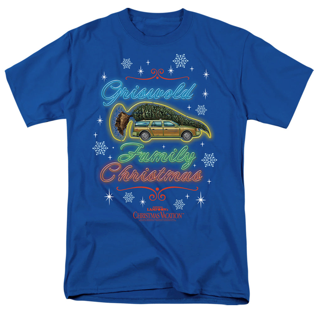 Christmas Vacation Neon Griswald T-Shirt