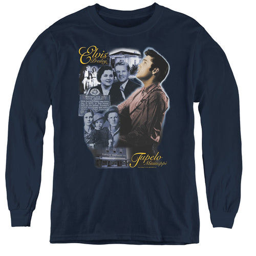 Elvis Presley Tupelo Youth Long Sleeve T-Shirt
