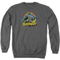Justice League Batman Rough Distress Crewneck Sweatshirt