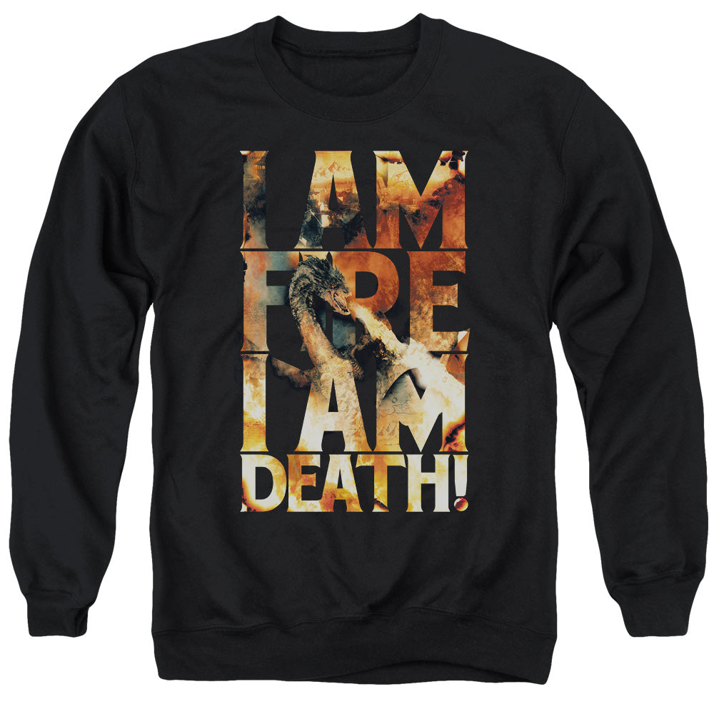 The Hobbit I Am Fire Crewneck Sweatshirt
