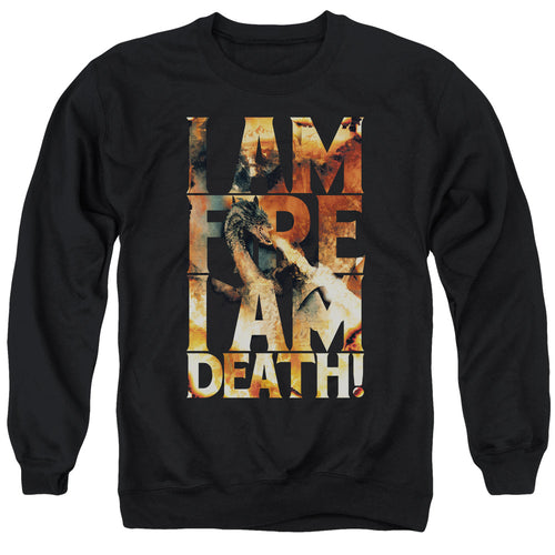 The Hobbit I Am Fire Crewneck Sweatshirt