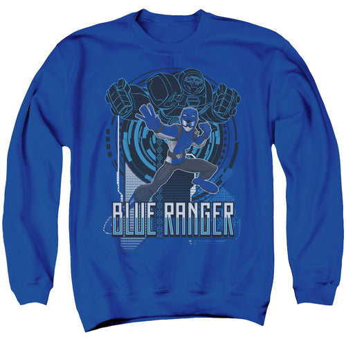 Power Rangers: Beast Morphers Blue Ranger Crewneck Sweatshirt