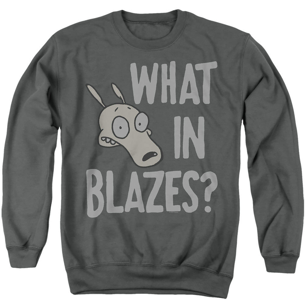 Rocko's Modern Life What in Blazes? Crewneck Sweatshirt