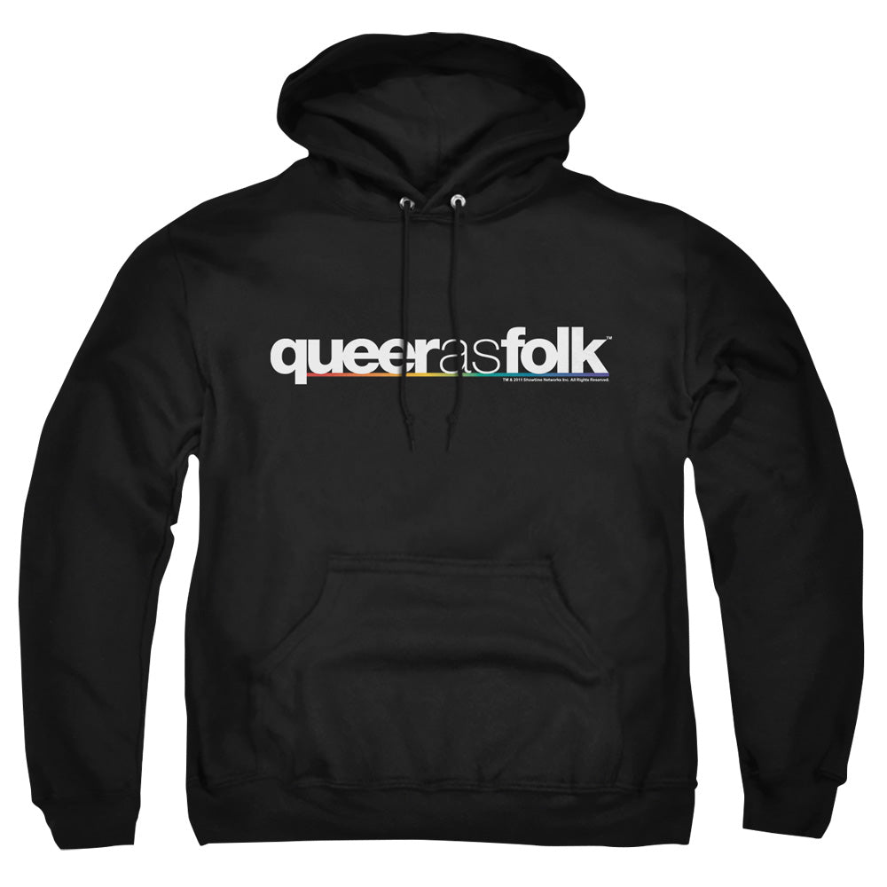 Queer as Folk Logo Pullover Hoodie