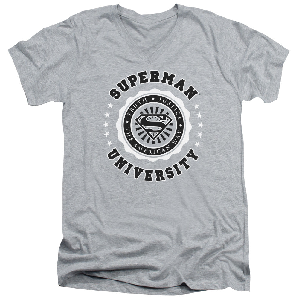 Superman University V-Neck T-Shirt