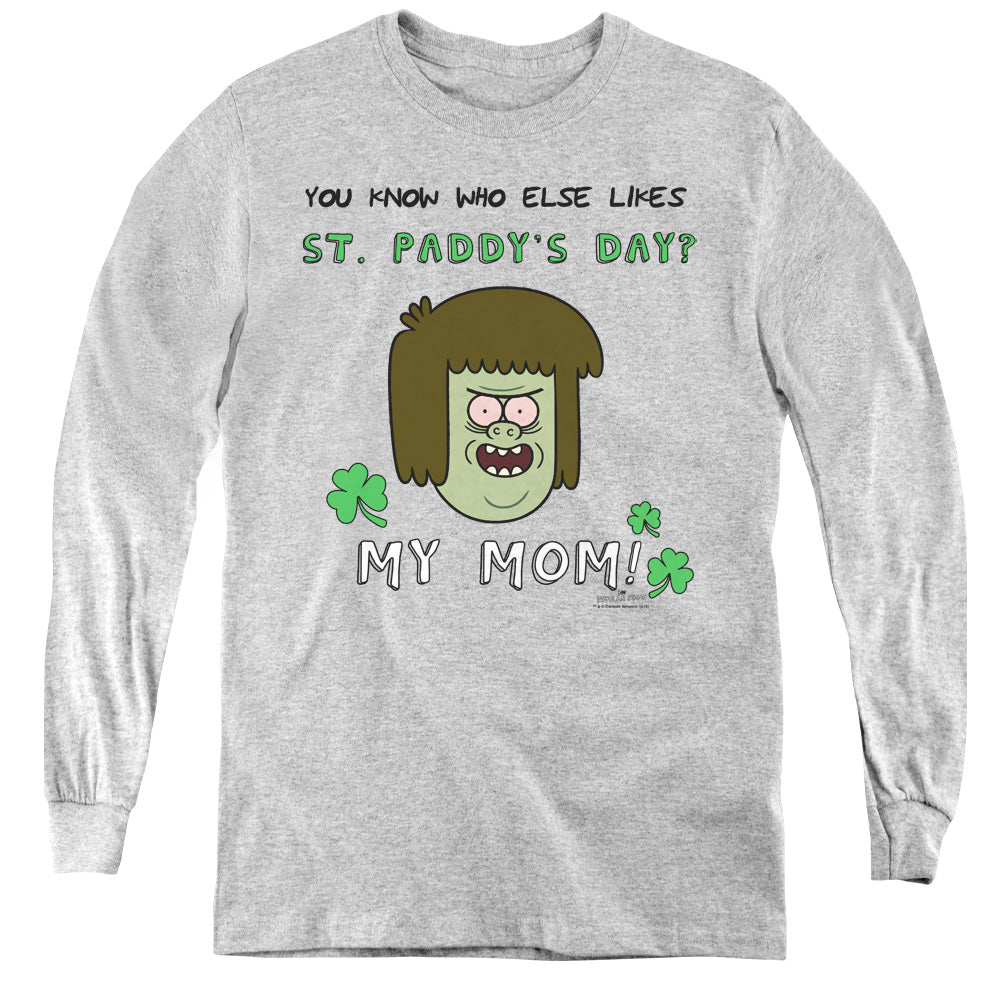 Regular Show My Mom Youth Long Sleeve T-Shirt