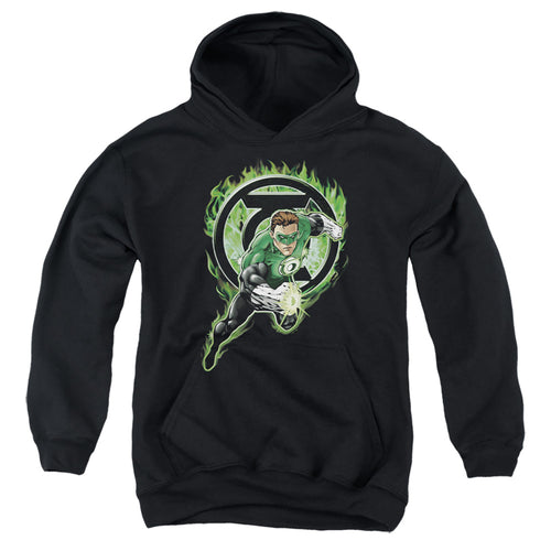 Green Lantern Space Cop Youth Hoodie