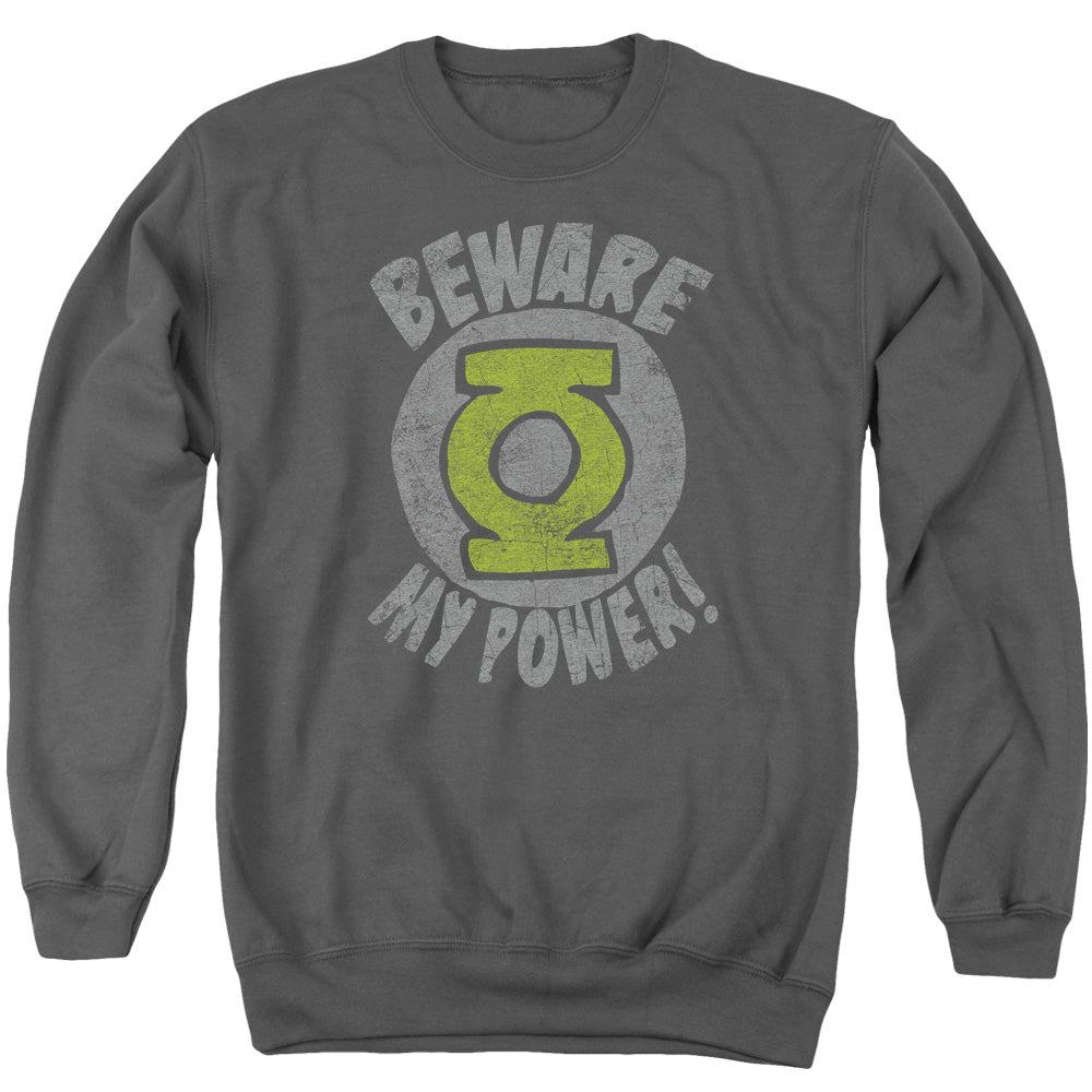 Green Lantern Beware Crewneck Sweatshirt