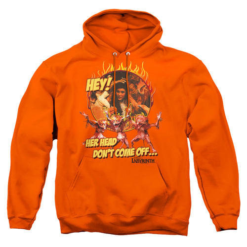Labyrinth Head Dont Come Off Pullover Hoodie