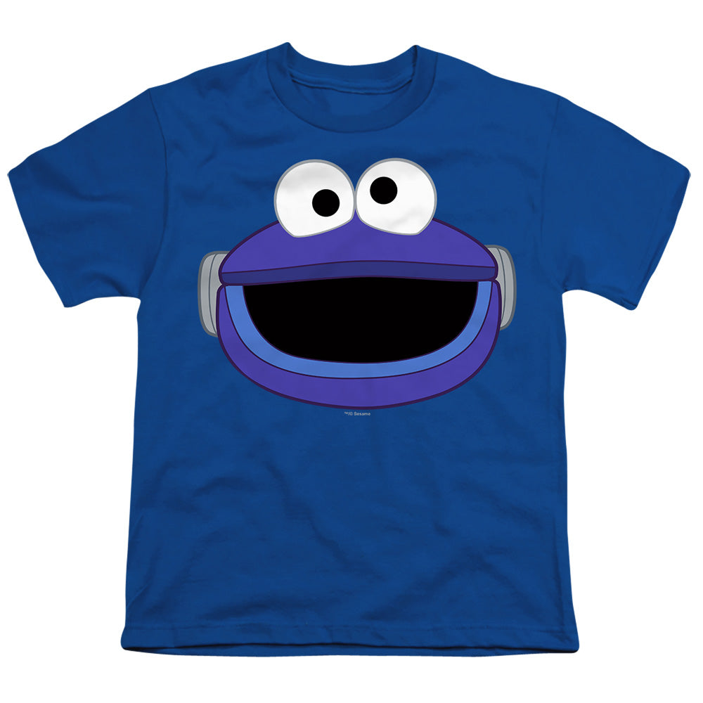 Sesame Street Mecha Cookie Monster Face Youth/Toddler T-Shirt