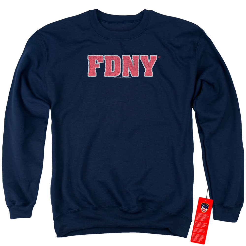 New York City Fdny Navy Crewneck Sweatshirt