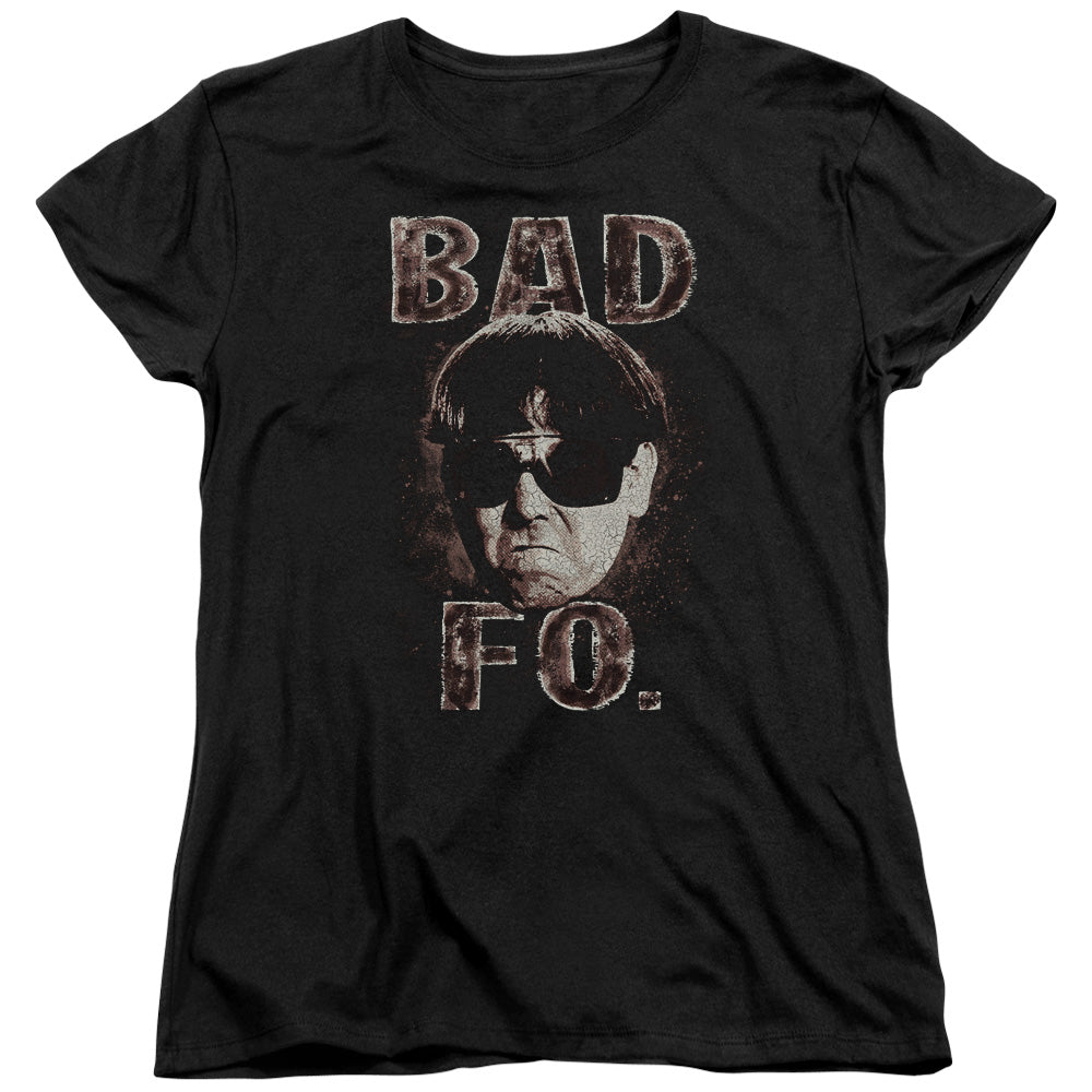 The Three Stooges Bad Moe Fo Womens T-Shirt