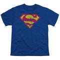 Superman Classic Logo Distressed Youth/Toddler T-Shirt