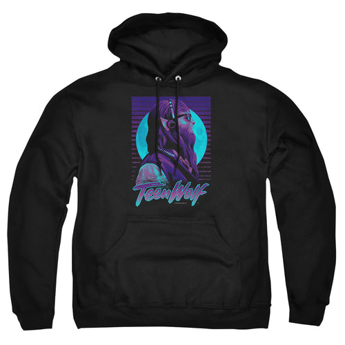 Teen Wolf Headphone Wolf Teal Pullover Hoodie