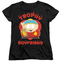 South Park Valentine's Day Cartman Trophy Boyfriend Womens T-Shirt