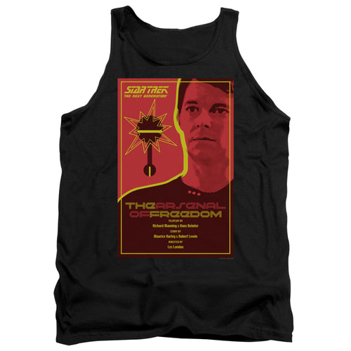 Star Trek The Arsenal of Freedom Black Tank Top