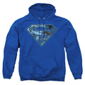 Superman On Ice Shield Pullover Hoodie